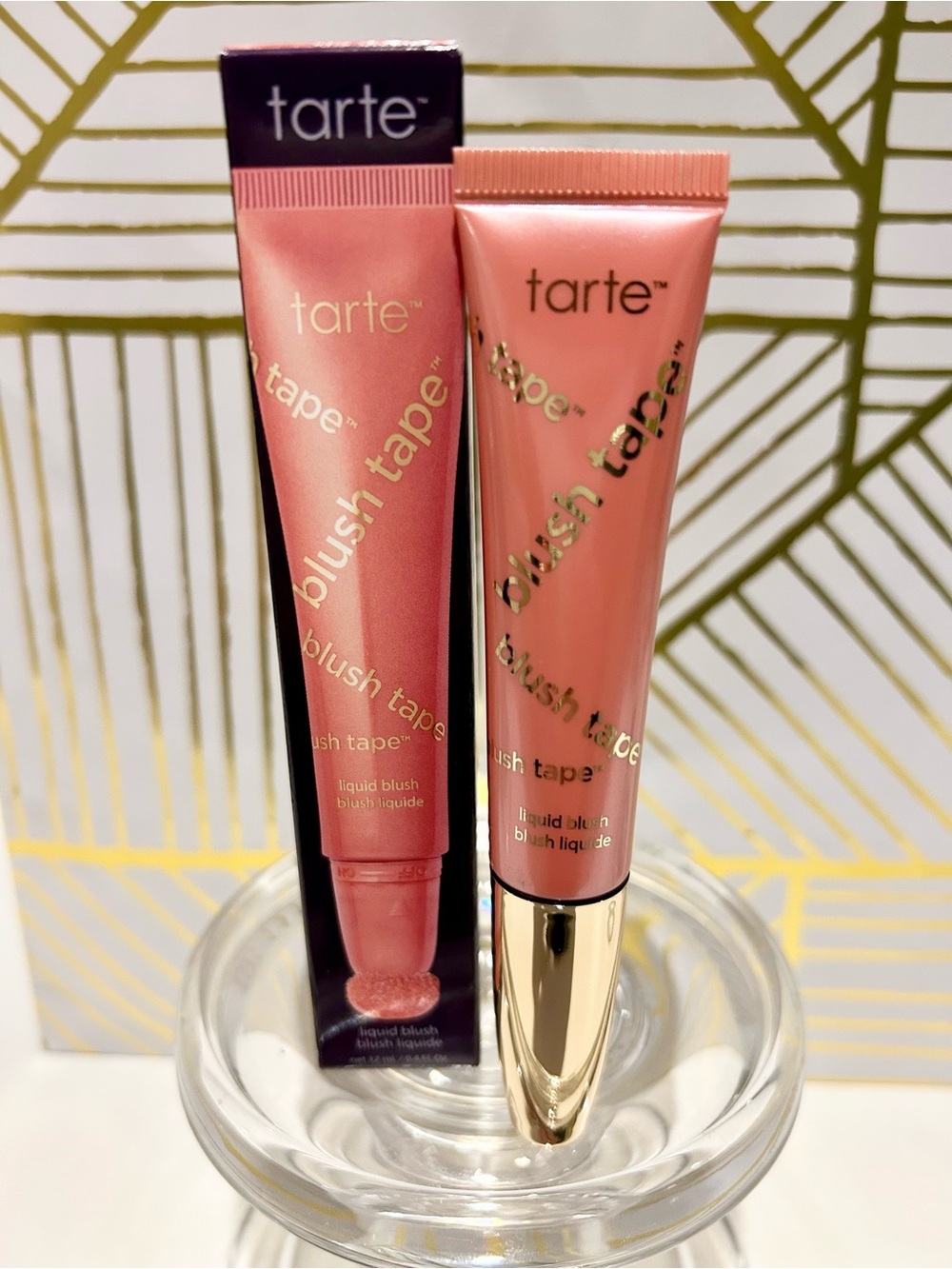 Tarte Blush Tape Liquid Blush | Satin Buffed Rose | Full Size | NIB